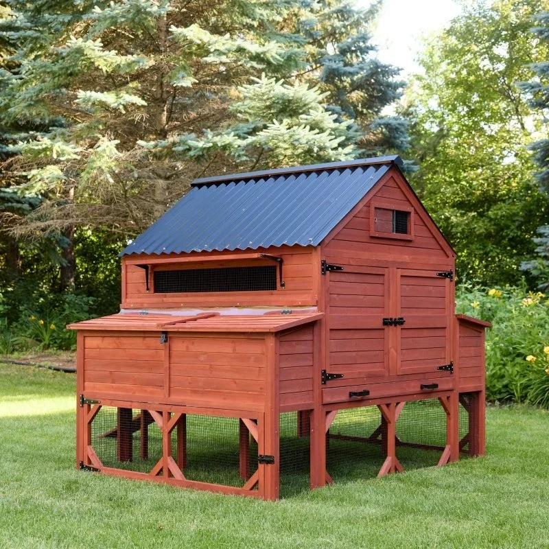 Chicken Coop for 15 Chickens Brahma Chicken Coop with Run Extension Options