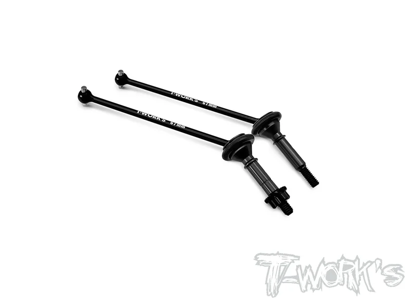 CL-22X-4-R Steel Rear CVD Left Thread Set ( For TLR 22X-4 )
