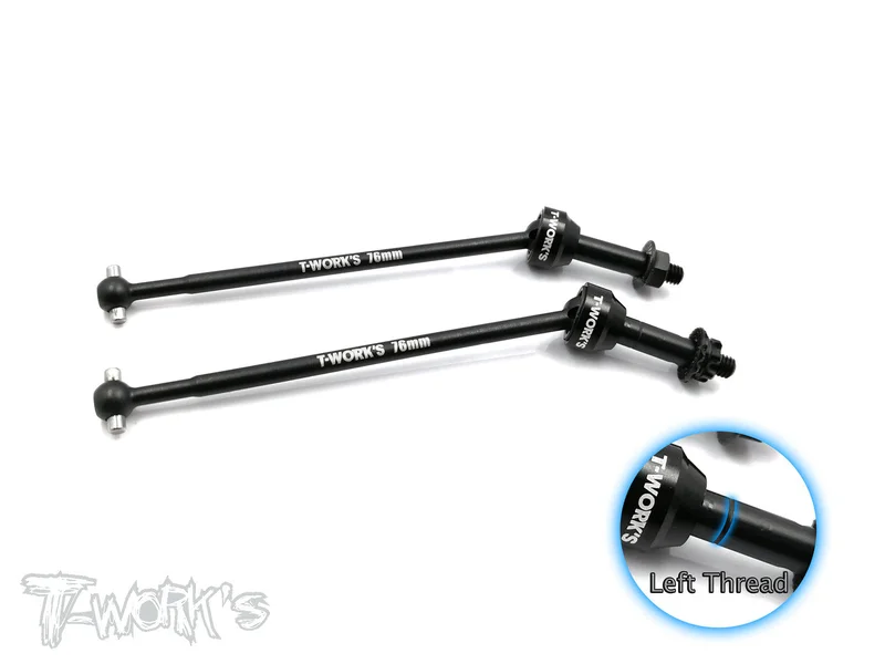 CL-B64-F Steel Front CVD Left Thread Set ( For Team Associated RC10 B64/B64D )