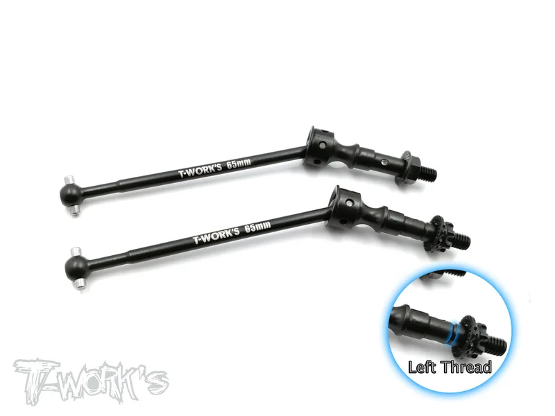 CL-B64-R Steel Rear CVD Left Thread Set ( For Team Associated RC10 B64/B64D )