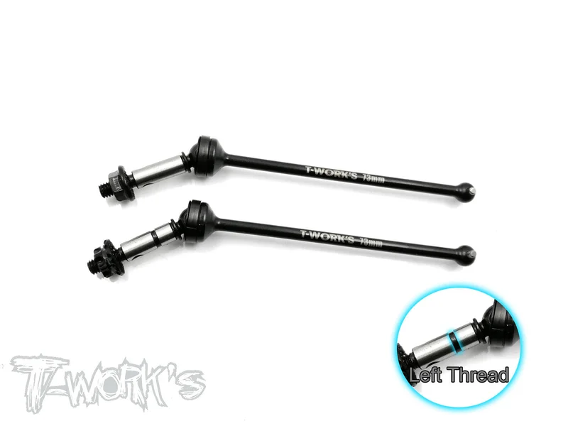 CL-ZX6-F Steel Front CVD Left Thread Set ( For Kyosho ZX6/ZX6.6 )