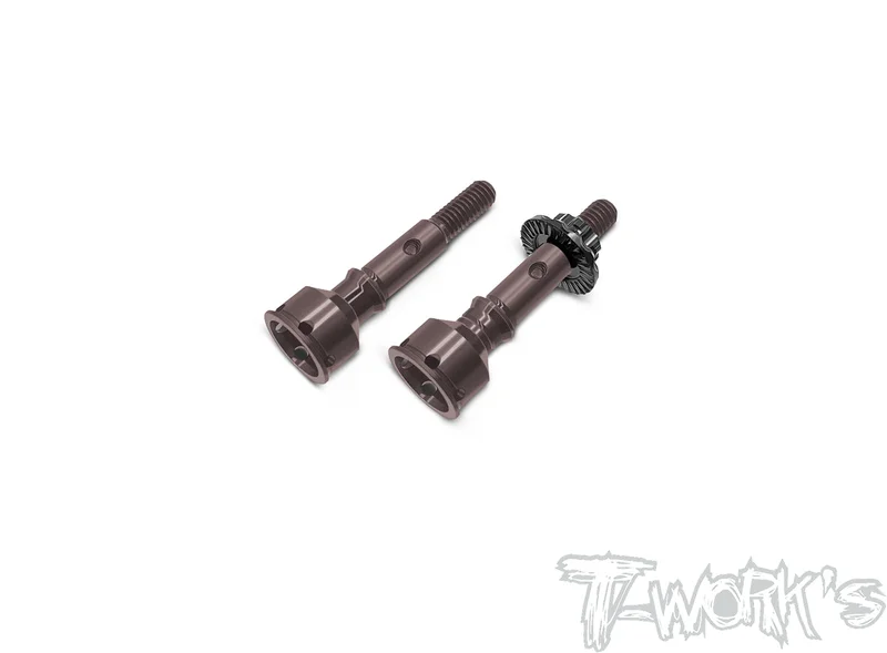 CLA-B74.2-RSteel Rear CVD Left Thread Axle ( For Team Associated RC10 B74.2/ B74.1 )