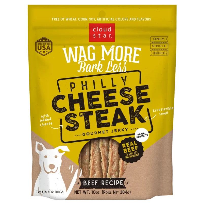 Cloud Star Wag More Bark Less Philly Cheesesteak Beef