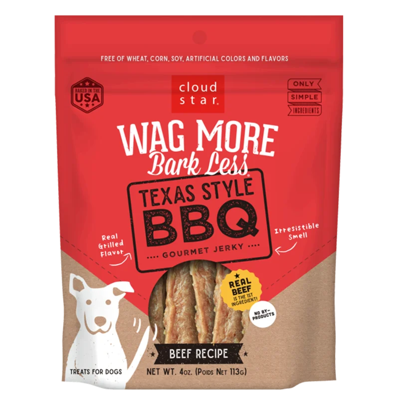 Cloud Star Wag More Bark Less Texas Style BBQ Beef Jerky