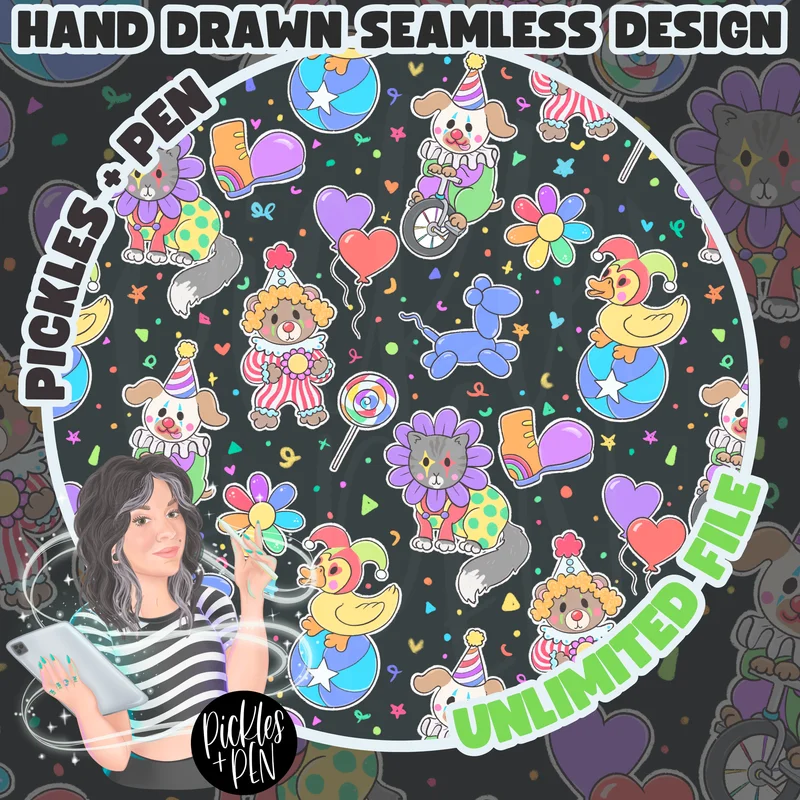 Clowncore Cuties SMLSS [UNLIMITED] BLACK