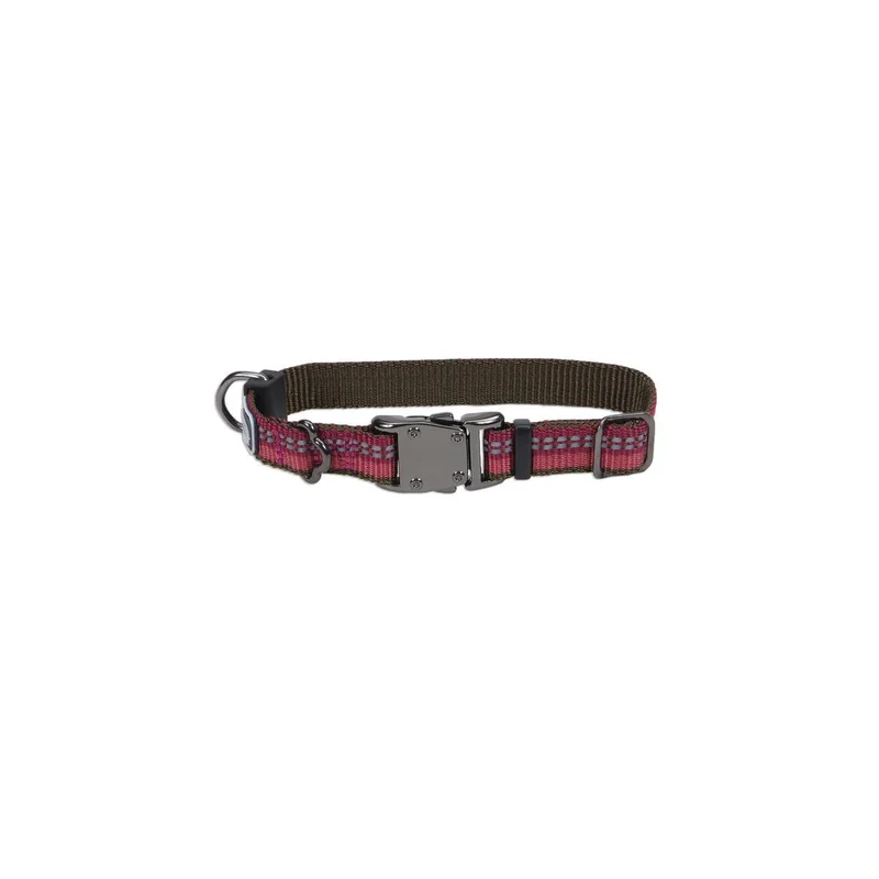 Coastal Pet K9 Explorer Reflective Adjustable Dog Collar Campfire Orange
