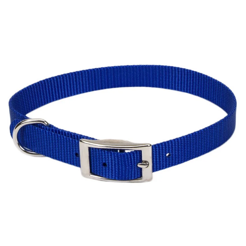 Coastal Pet Products Coastal Single-Ply Dog Collar Blue