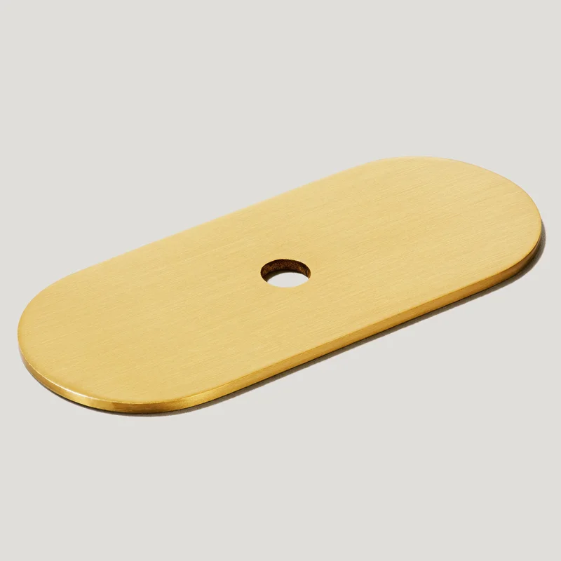 COHEN Knob Backplate - Brass