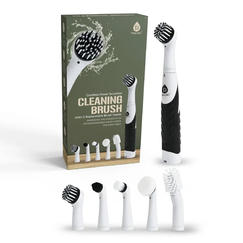 Cordless Power Scrubber Cleaning Brush  Power and Precision for Sparkling Clean