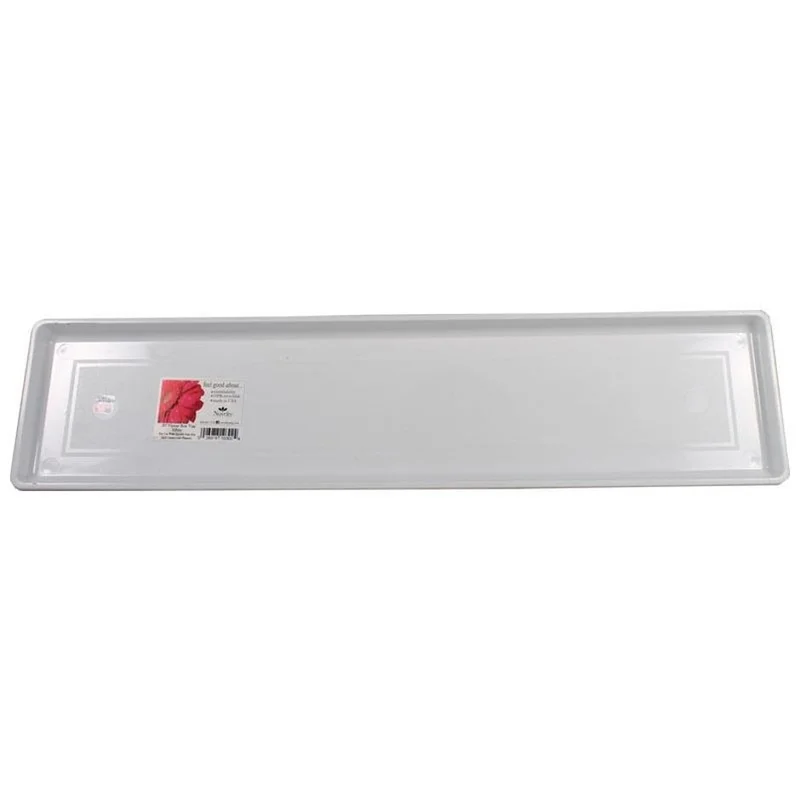 COUNTRYSIDE FLOWERBOX TRAY WHITE
