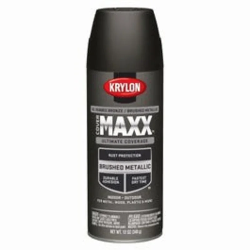 CoverMaxx Spray Paint & Primer, Metallic, Oil-Rubbed Bronze, 12-oz.