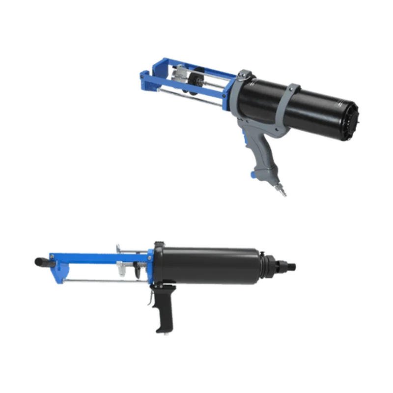 Cox Airflow 1PPA & 3PPA - 2-Part Pneumatic Adhesive Dispensers for 825ml 10:1 Ratio Cartridge Sizes (750ml x 75ml)