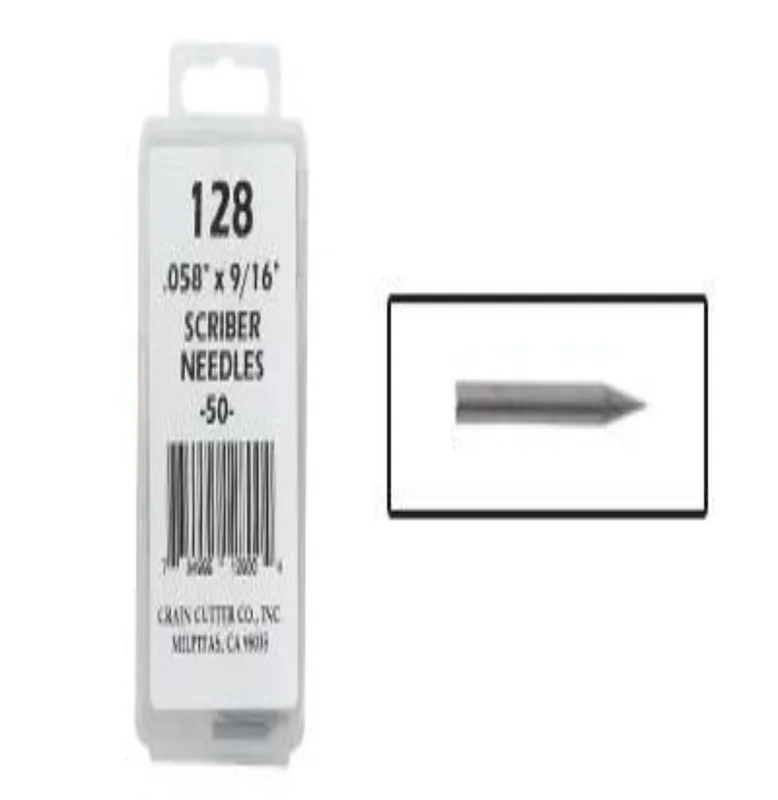 Crain No. 128  Scriber Needles (50 Pk)