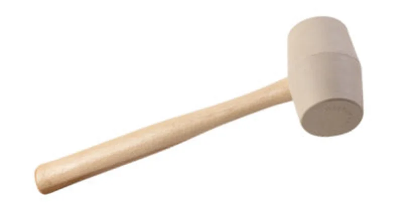 Crain No. 151 White Rubber Mallet