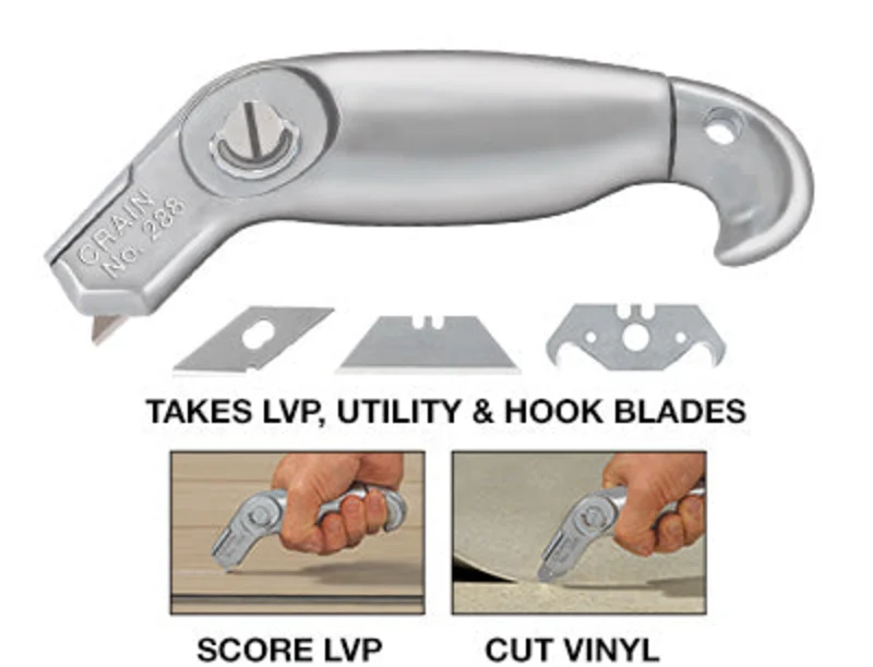Crain No. 288 Hook Handle LVP Scoring Knife