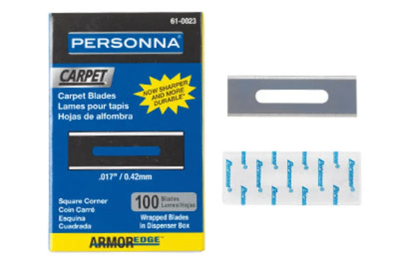 Crain No. 309C Heavy-Duty Square Edge Slotted Razors