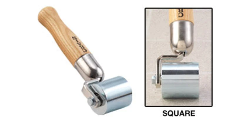 Crain No. 348S Square Edge Roller, Short
