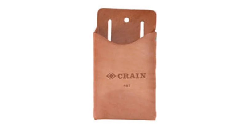 Crain No. 407 Square Leather Tool Pouch