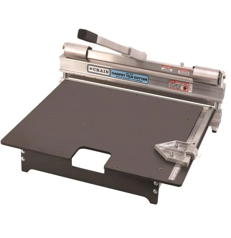 Crain No. 675 24"LVT, Carpet Tile Cutter