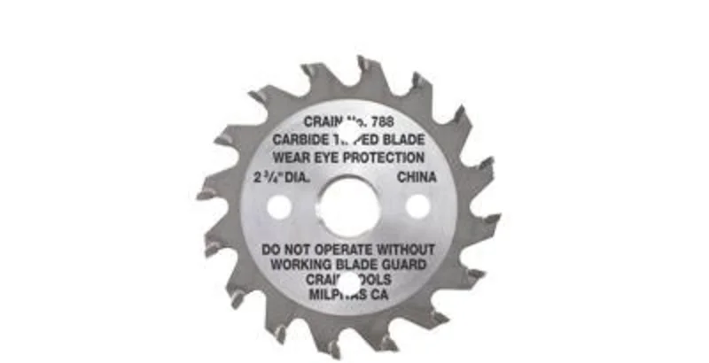 Crain No. 788 2-3/4" Toe-Kick Saw Blade