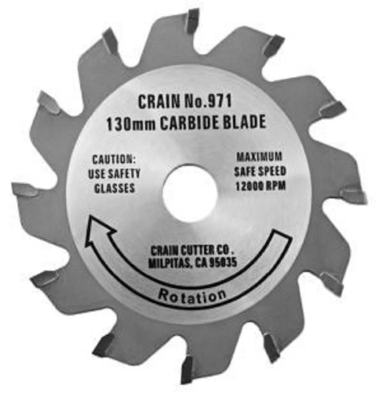 Crain No. 971 12 Tooth Carbide Blade