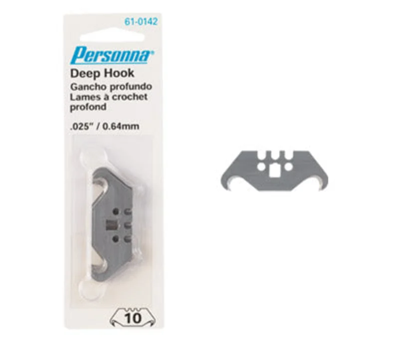 Crain  No. 997 Personna Deep Hook Blades (10)