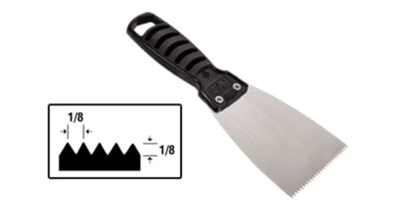Crain Tools No. 038 3 Economy Notched Spreader