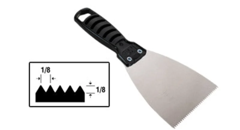 Crain Tools No. 039 4 Economy Notched Spreader