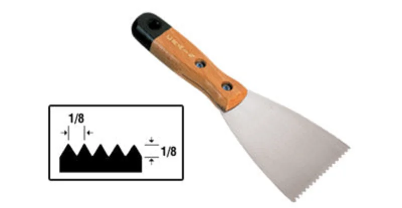 Crain Tools No. 040 3 Notched Spreader
