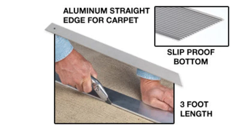 Crain Tools No. 535 3 Carpet Straight Edge