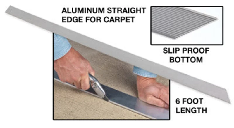 Crain Tools No. 536 6 Carpet Straight Edge