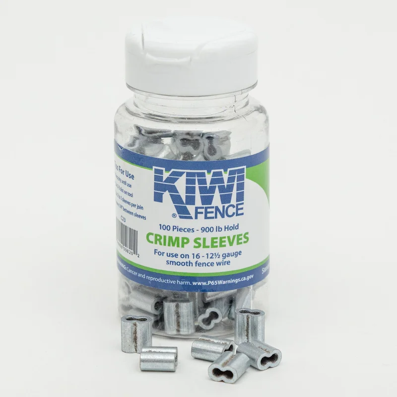 Crimp Sleeves C23 (12.5 ga. Smooth) 100 pk