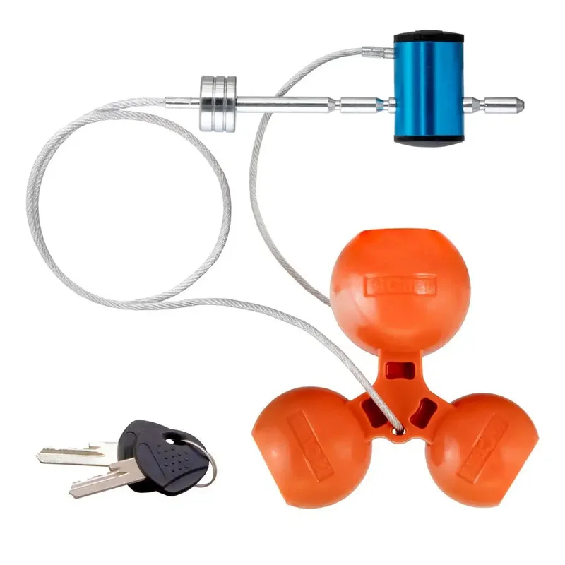 Curt Universal Tri-Ball Trailer Coupler Lock Fits 1-7/8" #23082