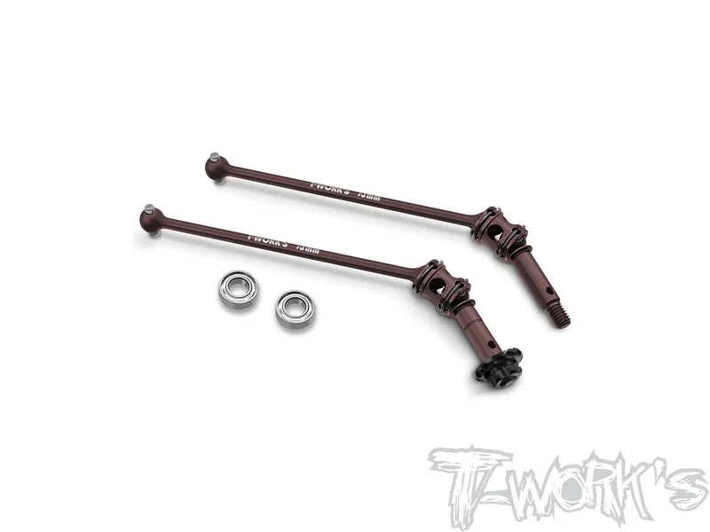 CV-B84-LECS Drive Shaft With Left Thread Axle( For Team Associated RC10 B84)