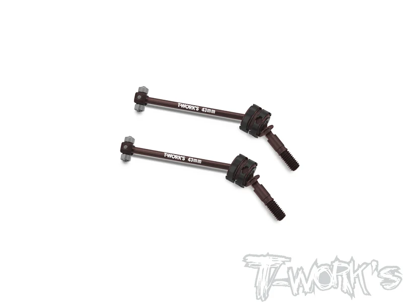 CVB-Mi9ECS Bearing Drive Shaft 43mm ( For Schumacher Mi9 ) 2pcs.