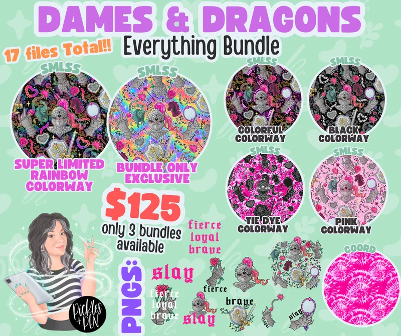 Dames & Dragons EVERYTHING BUNDLE [ONLY THREE]