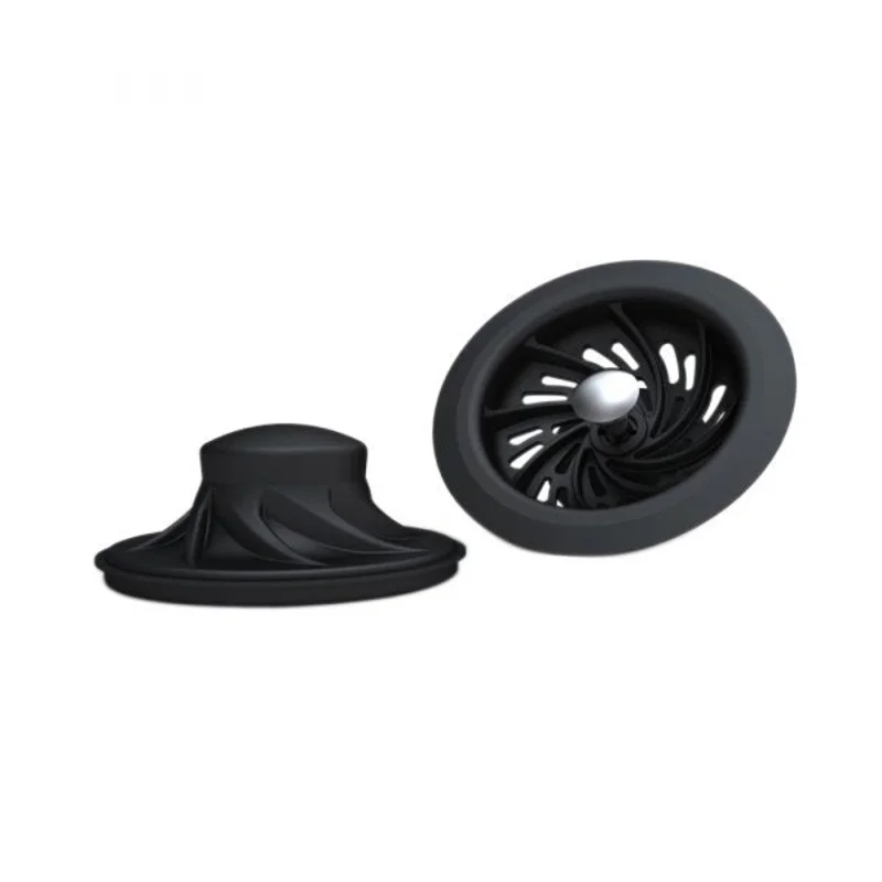 Danco Basket Strainer and Stopper Black