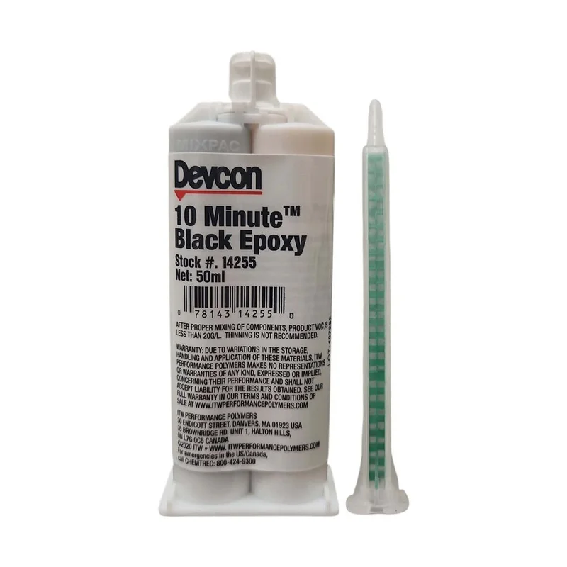 Devcon 10-Minute Black Epoxy (14255) - Chemical Resistant Adhesive