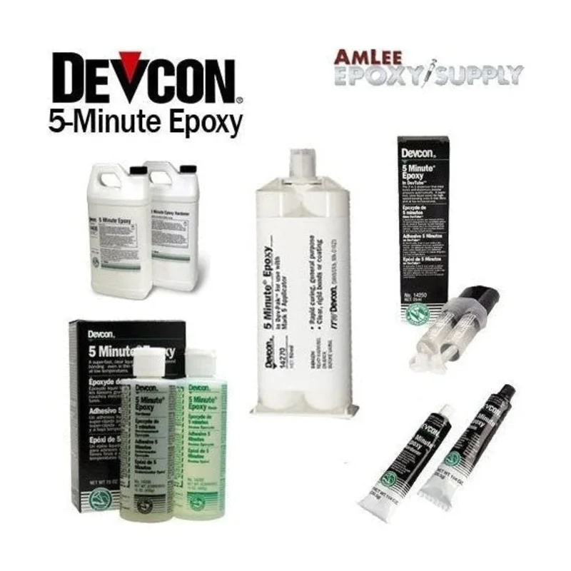 Devcon 5-Minute Epoxy - Fast-Setting General Purpose Adhesive (P/N's 14200, 14210, 14250, & 14270)
