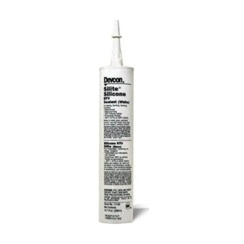 DEVCON Silite RTV Silicone in White, Clear or Red  (#17140, 17150, 17100, 17130) White