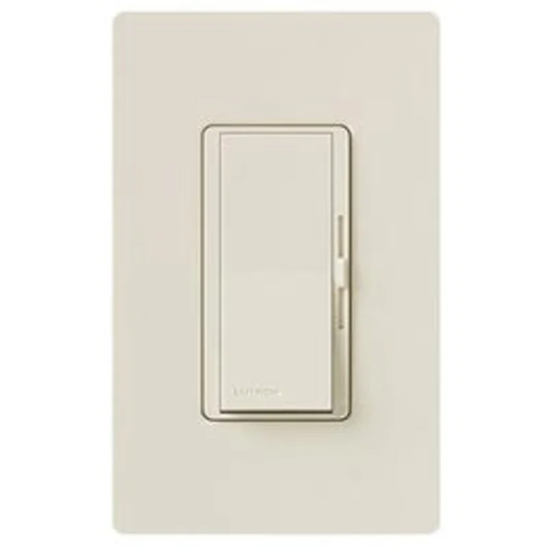 Diva 600-Watt Single-Pole Dimmer, Light Almond