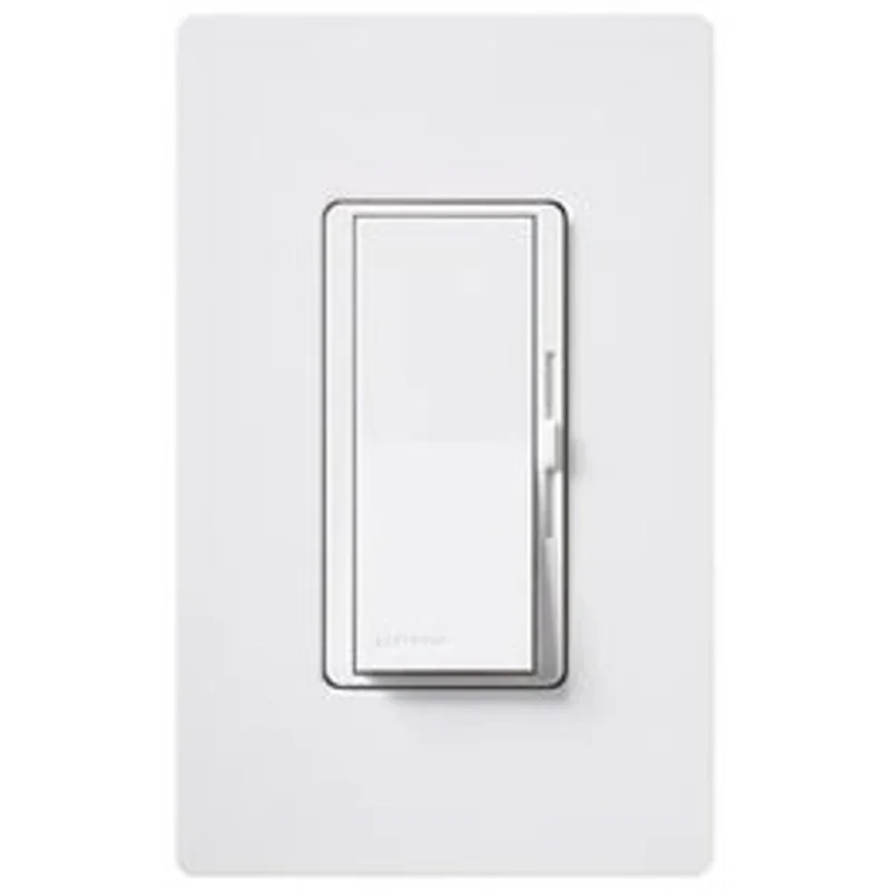 Diva 600-Watt Single-Pole Dimmer, White