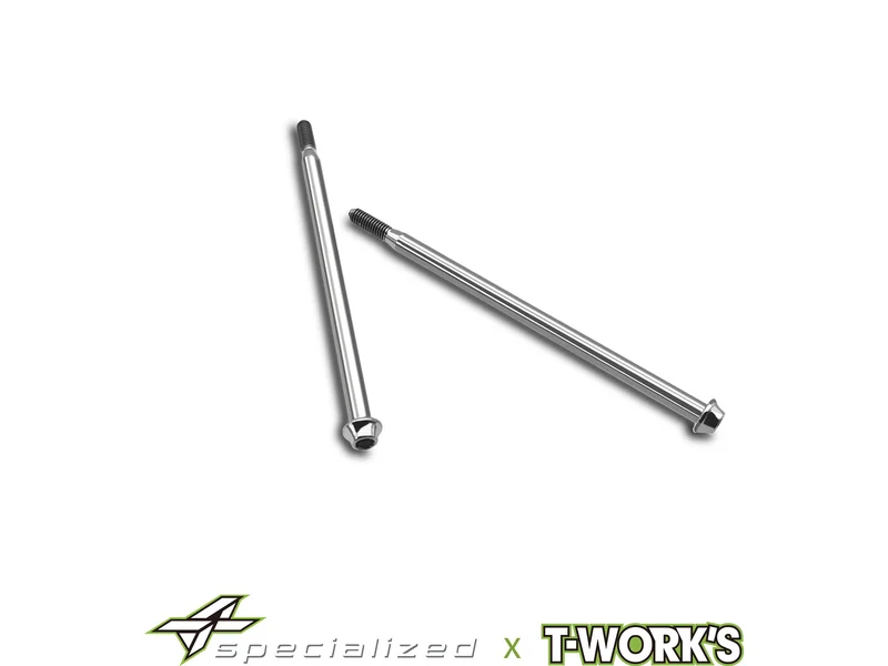 DR-TP-148DR 64 Titanium Gearbox Screw 2pcs.( For Mayako MX8 )