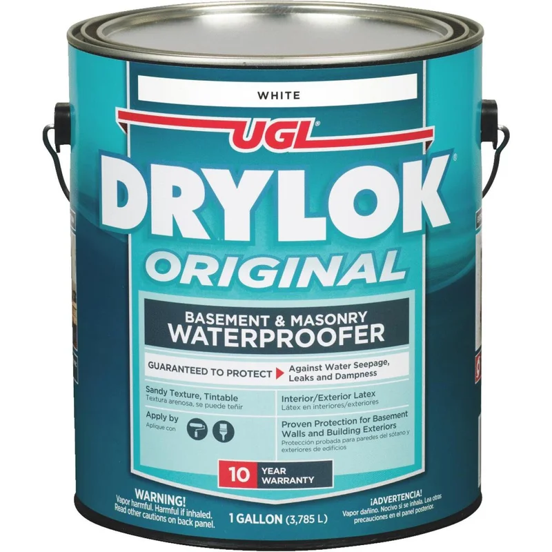 Drylok White Latex Masonry Waterproofer, 1 Gal.
