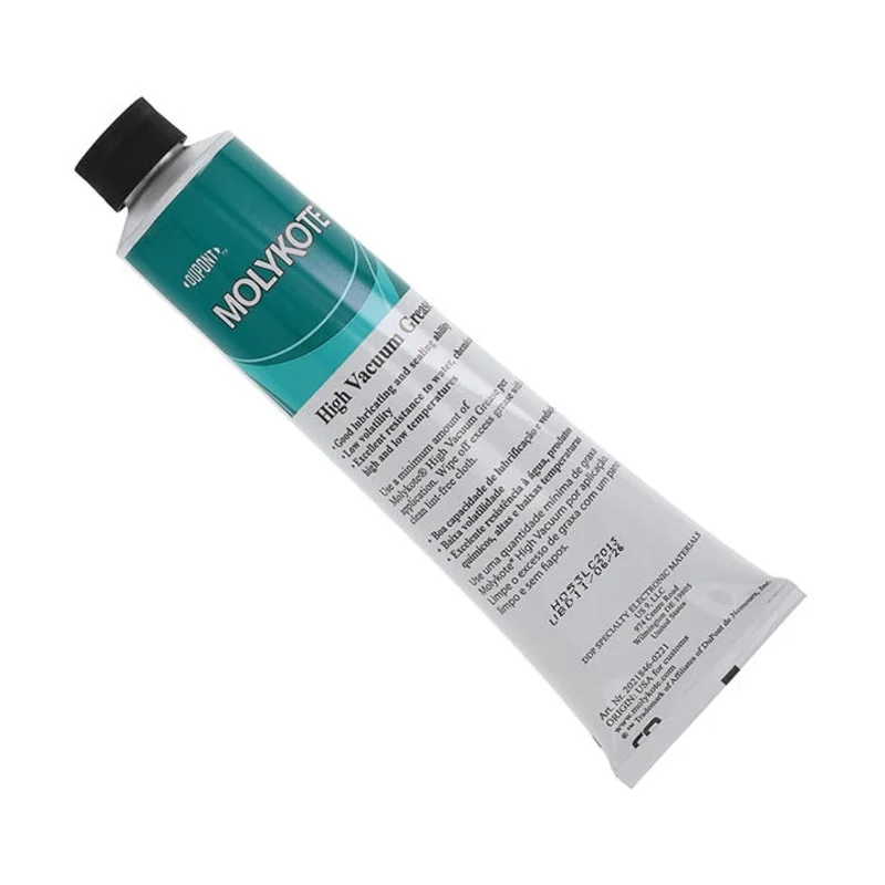 Dupont Molykote Hi-Vac Silicone Hi-Vacuum Clear Grease Tube 5.3 oz (150 grams)