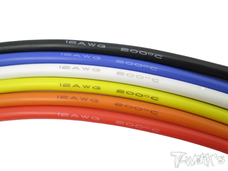 EA-026 12 Gauge Silicone Wires 2M Red