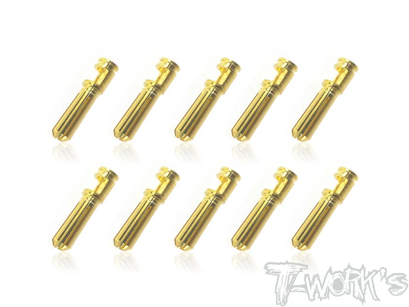 EA-028-4M-10  4mm Male Battery Connector ( 10pcs. )