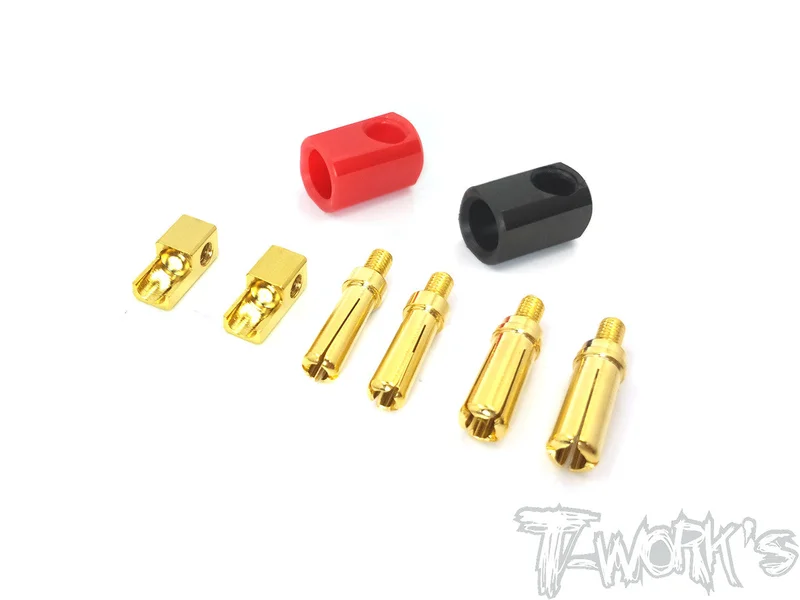 EA-033 L Type 4 & 5 mm Battery Connector ( 2 set )