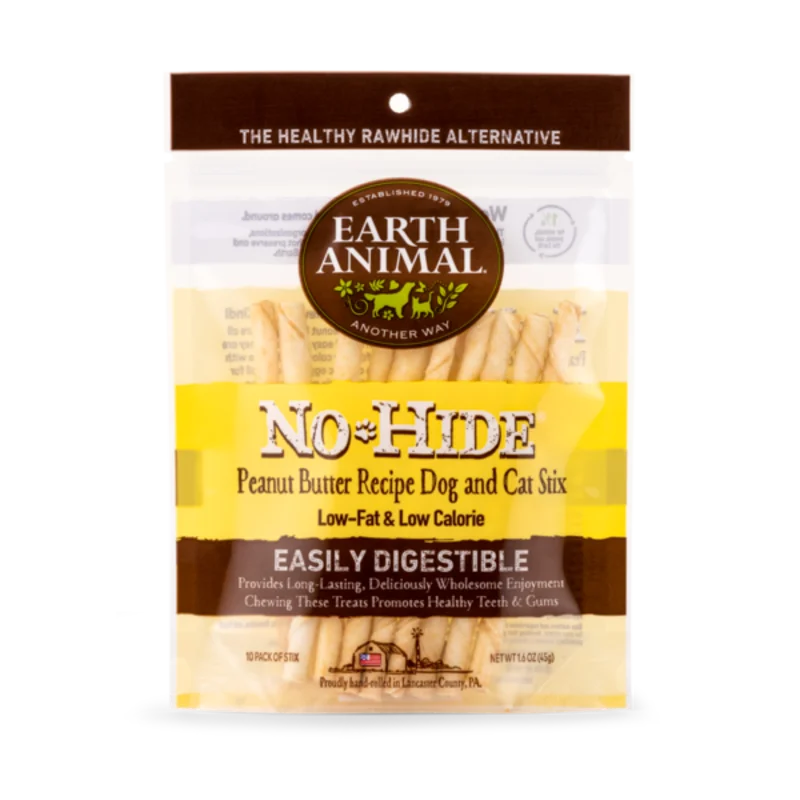 Earth Animal Peanut Butter No-Hide STIX