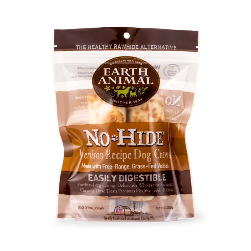 Earth Animal Venison No-Hide Wholesome Chews